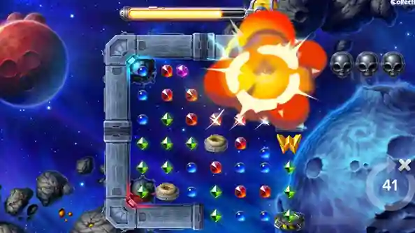 Explosión de bomba en Pirots 4