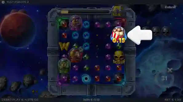 Spacecorn en Pirots 4